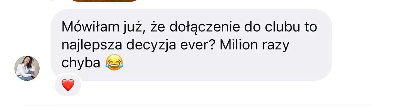Opinia klientki BC Club