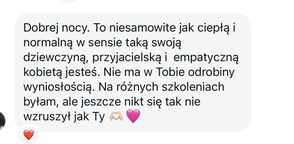 Opinia klientki