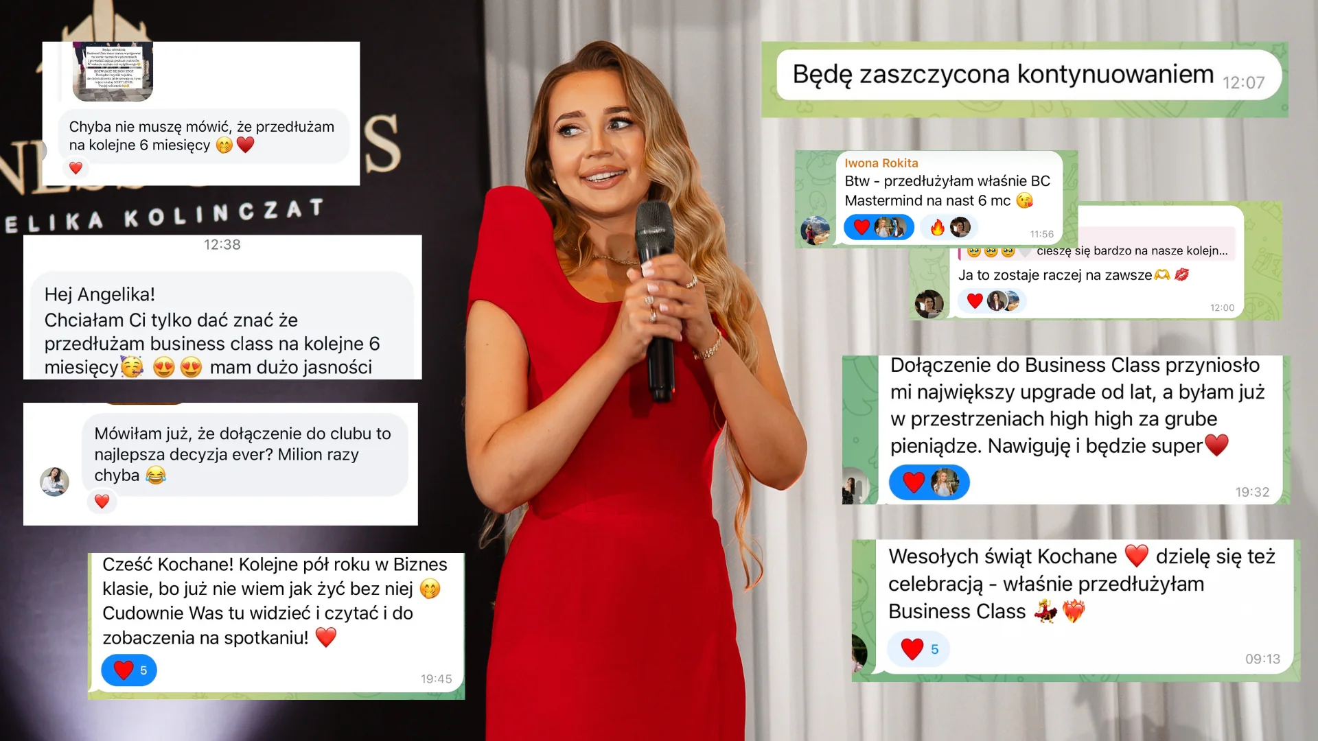 Opinie klientek o przedłużeniu Business Class