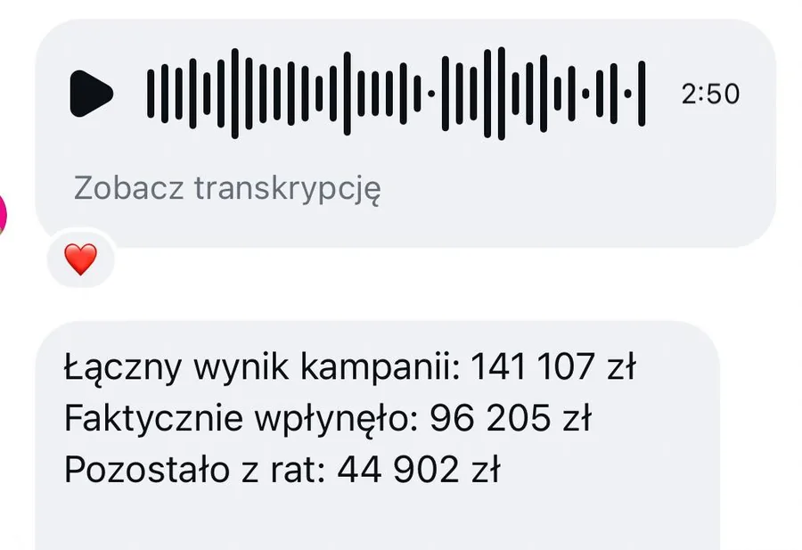 Opinia klientki