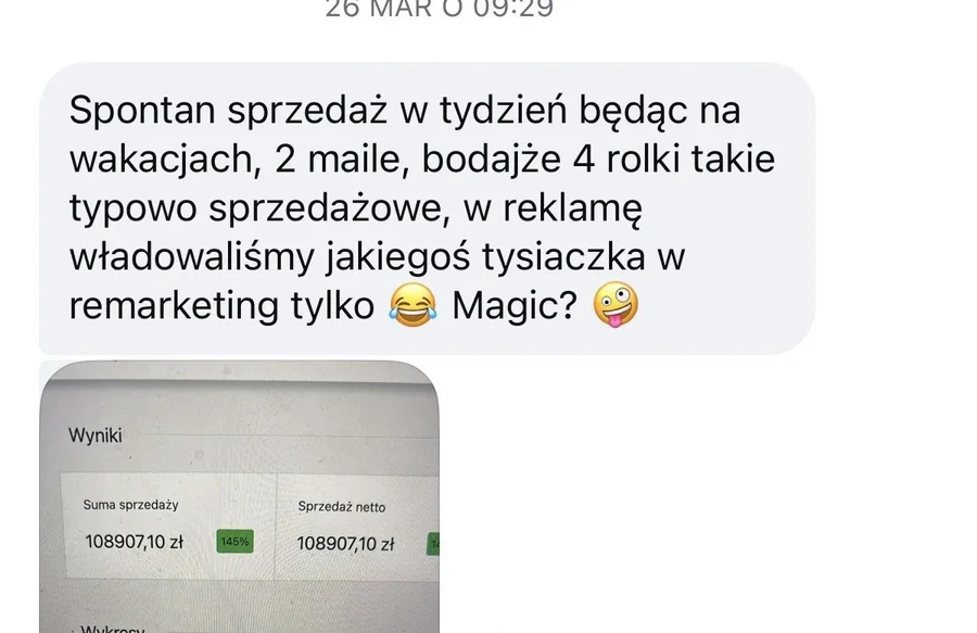Opinia klientki